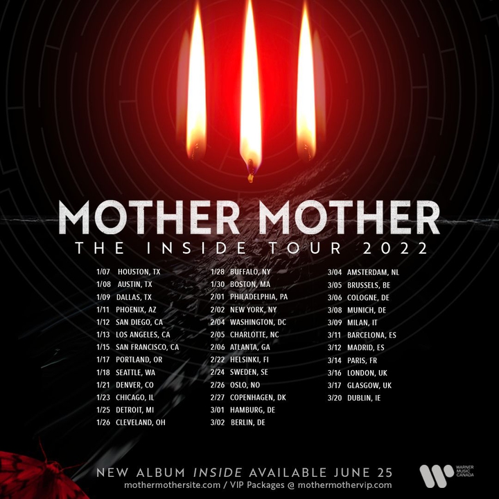 Mother Mother Tour Dates Buses To Concerts Concert Travel Event