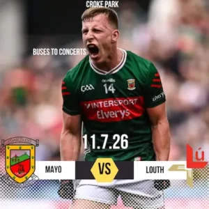 Buses To Concerts | Official Site bus to mayo vs louth