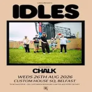 Bus To IDLES | Custom House Square, Belfast | 26.8.26