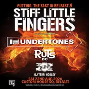 Bus To Stiff Little Fingers | Custom House Square, Belfast | 22.8.26