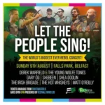 Bus To Let The People Sing | Falls Park, Belfast | 9th August 2026