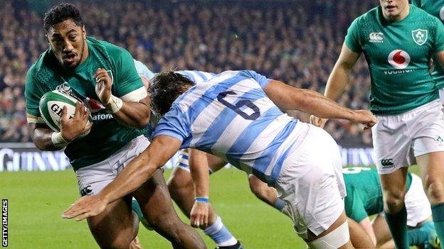 bus to ireland v argentina