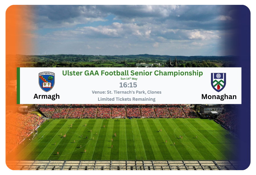 bus to ARMAGH V MONAGHAN